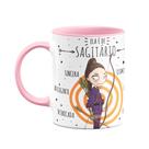Caneca Signos B-pink - Ela é de Sagitário