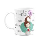 Caneca Signos - Ela é de Escorpião Caneca Signos - Ela é de Escorpião