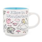 Caneca Silver Buffalo Disney Alice no País das Maravilhas 380 ml