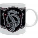 Caneca Silver Dragon La Casa Del Dragón Game of Thrones Cerâmica 320 ml Caneca Silver Dragon La Casa Del Dragón Game of Thrones Cerâmica 320 ml