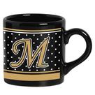 Caneca Small Alfabeto Póa Preto 180ml