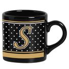 Caneca Small Alfabeto Póa Preto 180ml