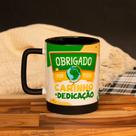 Caneca SOFT Dia dos Professores Com Base de Silicone e Alça Quadrada Interior Colorido