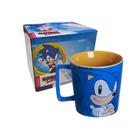 Caneca Sonic Sega Zona Criativa Buck 400ml Xicara Cerâmica Presente Café Ouriço Filme Videogame Cor:AzulNome do Desenho Caneca Sonic Sega Zona Criativa Buck 400ml Xicara Cerâmica Presente Café Ouriço Filme Videogame Cor:AzulNome do Desenho