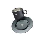 Caneca Stanley Daybreak Cappuccino com Pires 8143 Matte Black 192ML