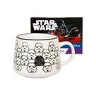 Caneca Star Wars Darth Vader Stormtrooper Disney Zona Criativa Cerâmica 500ml Moma Geek Xícara Café