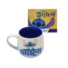 Caneca Stitch Disney 400Ml Em Cerâmica - Ideal Para Café