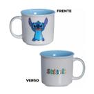 Caneca Stitch Disney Personagem Branca Cerâmica ZonaCriativa