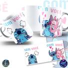 Caneca Stitch Um Brinde ao Nosso Amor