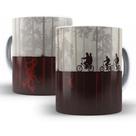 Caneca Stranger Things Mundo Invertido Caneca Stranger Things Mundo Invertido