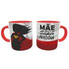Caneca Super Mãe Presente Criativo Geek