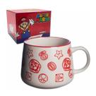 Caneca Super Mario Bros Nintendo Zona Criativa Cerâmica Moma
