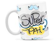 Caneca Super Pai Divertida Porcelana Xícara 325ml + Caixa Presente Caneca Super Pai Divertida Porcelana Xícara 325ml + Caixa Presente