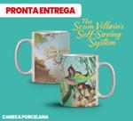 Caneca SVSSS Shen Qingqiu e Luo Binghe The Scum Villain 325ml Branca Cerâmica Premium danmei