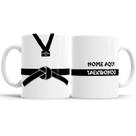 Caneca Taekwondo Faixa Preta Caneca Taekwondo Faixa Preta