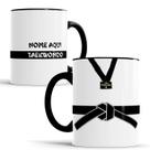 Caneca Taekwondo Faixa Preta Caneca Taekwondo Faixa Preta