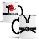 Caneca Taekwondo Faixa Preta Caneca Taekwondo Faixa Preta