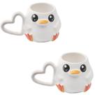 Caneca Te Amo Pato Da Vida 3d Presentes Namorados 360 Ml