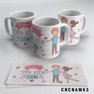 Caneca Te Quero Para Vida Toda Casal