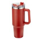 Caneca Térmica 1200ml Inox Com Canudo, Alça e Isolamento Lançamento