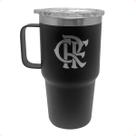 Caneca Térmica 700ml Com Tampa CR Flamengo Oficial Caneca Térmica 700ml Com Tampa CR Flamengo Oficial