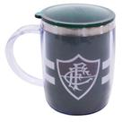 Caneca Térmica Arredondada Com Tampa 450ml - Fluminense