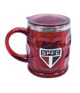 Caneca Térmica Brasão Metal 500ml São Paulo SPFC