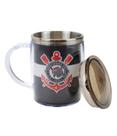 Caneca Térmica Com Tampa 450ml - Corinthians Caneca Térmica Com Tampa 450ml - Corinthians