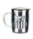 Caneca Térmica Com Tampa 450ml Santos Caneca Térmica Com Tampa 450ml Santos