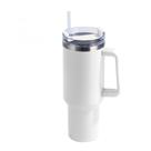 Caneca térmica Copo de aço inoxidável com tampa de palha 1.2L