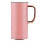 Caneca Térmica Ello Campy 530ml - Isolada a Vácuo - Georgia Peach