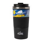 Caneca Térmica Inox 500 ml Isolamento A Vácuo À Prova De Vazamento Design Ergonômico Any Morning