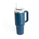 Caneca Térmica Personalizada 1,2L com Pegador Emborrachada e Canudo