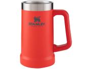 Caneca Termica Stanley Cerveja 8102 Flame Red 709Ml