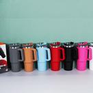 Caneca térmica WU-044 1200ml c/ tampa a vacuo e canudo