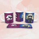 Caneca Terror Estampa 7 325ML em Porcelana Premium Resistente ao Micro-ondas Preto Outras Marcas Caneca Terror Estampa 7 325ML em Porcelana Premium Resistente ao Micro-ondas Preto Outras Marcas