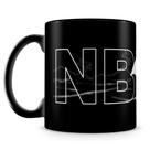 Caneca The NBHD - Modelo 2 - Porcelana Preta com Estampa