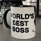Caneca The Office Série Worlds Best Boss - Xícara Café Criativa 325ml Caneca The Office Série Worlds Best Boss - Xícara Café Criativa 325ml