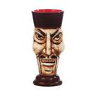 Caneca Tiki de cerâmica Tribal Warrior Face, copo de coquetel de 350 ml