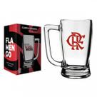 Caneca Times Cerveja 340ml Vidro Chopp Flamengo Corinthians Santos Taberna