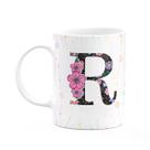Caneca Today - com inicial do nome letra R - 325ml