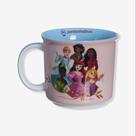 Caneca tom 350ml princesas