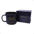 Caneca Tom Hogwarts 350ml Preta Harry Potter Cerâmica Caneca Tom Hogwarts 350ml Preta Harry Potter Cerâmica