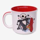 Caneca tom jack skellington e sally 350 ml - zona criativa