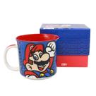 Caneca Tom Mario Ação Original 350ml Cerâmica - ZONACRIATIVA