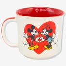 Caneca Tom Mickey E Minnie Namorados - Disney - Zonacriativa