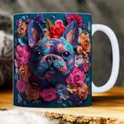 Caneca tridimensional 3D animais/paisagens