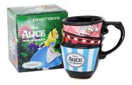 Caneca Trio Hora Do Chá Alice Disney Alice In Wonderland