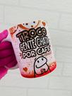 Caneca Troco Gente Chata Degrade
