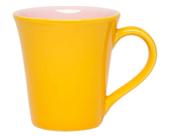 Caneca Tulipa 330ml Rosa/Amarelo Oxford